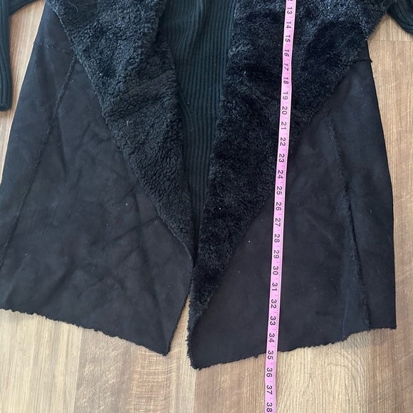 John & Jenn Women’s Black Sweater Jacket Coat Size XL - Picture 4 of 4